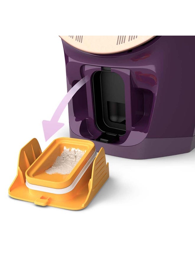 Philips Azur 8000 Series Steam Iron - 3000W, 240g Turbo Steam Boost, No Burns, 55g Continuous Steam, Auto Shut-off, purple - DST8021/36 300 ml 3000 W DST8021/36 Purple/Black - Image 4