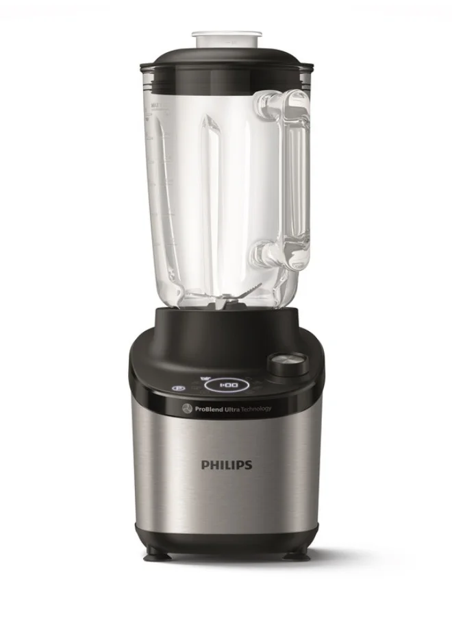 Philips 1500W 7000-Series High-Speed Blender with Problend Ultra Technology Metallic and Black 44.2 x 16.7 x 21.6 cm HR3760/00