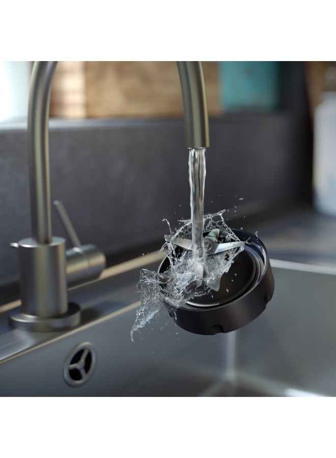 Glass Jar High Speed Blender 7000 Series - 12 Speed Setting, 6 Quick Programs, 2 L 1500 W HR3760/00 Black