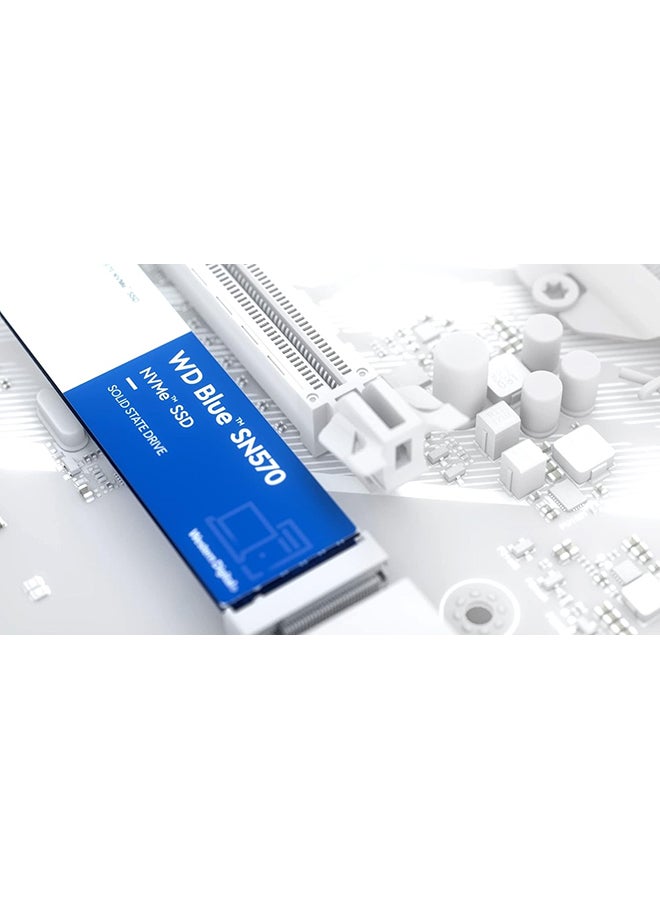 WD - 500GB WD Blue SN570 NVMe Internal Solid State Drive SSD - Gen3 x4 PCIe 8Gb/s, M.2 2280, Up to 3,500 MB/s - WDS500G3B0C 500.0 GB 500 GB - Image 1