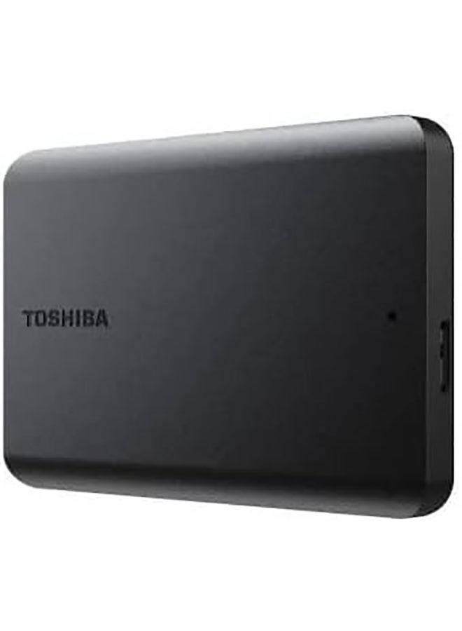 Toshiba - 1TB Canvio Basics Portable External Hard Drive USB 3.2 Gen1, Black 1 TB - Image 1