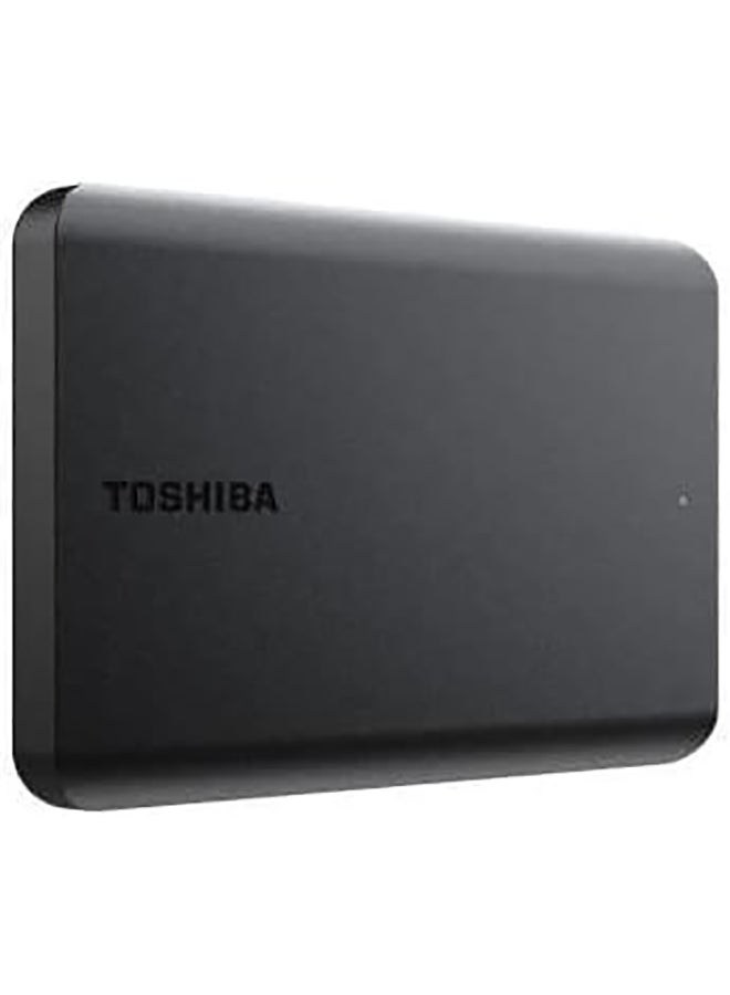 Toshiba - 1TB Canvio Basics Portable External Hard Drive USB 3.2 Gen1, Black 1 TB - Image 1