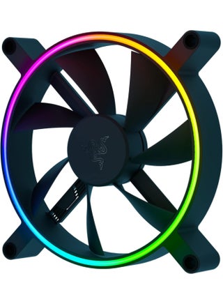 Kunai Hydraulic 140MM aRGB PC Fan: Quiet, Powerful aRGB Fan - PWM Fan Controller Support & Connect Up to 8 Fans - Powered by Razer Chroma RGB - 1 Fan - pnsku/N53374095A/45/_/1733756900/fe7e34e2-d39a-47ca-ae6d-4dea1e59d1bc