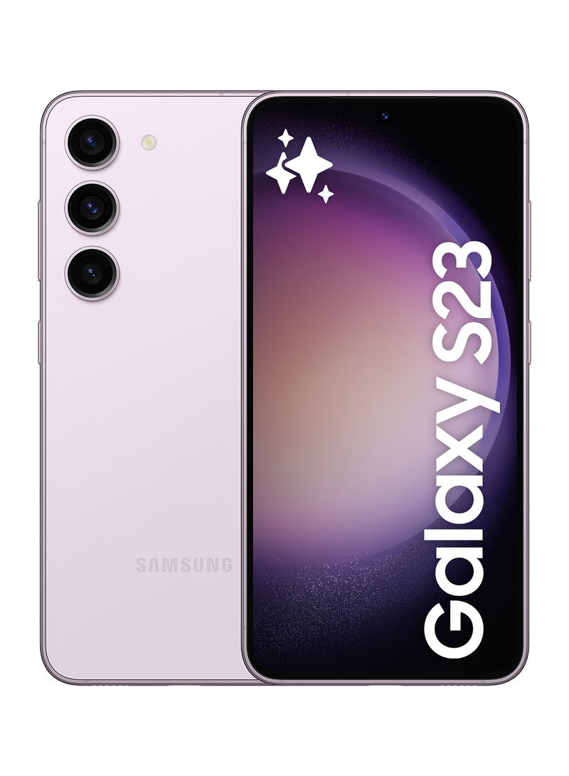Samsung - Galaxy S23 5G Dual SIM Lavender 8GB RAM 128GB - Middle East Version - Image 1