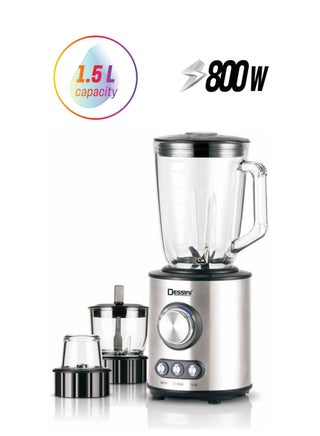3 in 1 Blender 1.5 L 800 W KD8282 silver/black/clear - pnsku/N53375157A/45/_/1746519933/4c47b3a0-81b8-4013-b48f-d71f7ec515b6