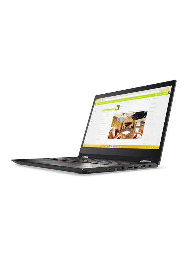 Lenovo - Renewed - Yoga 370 Laptp With 14-Inch FHD Display,Core i5 7600U Processor/8GB RAM/128GB SSD/Intel HD Graphics With 360 Touch Screen Rotation English Black - Image 1