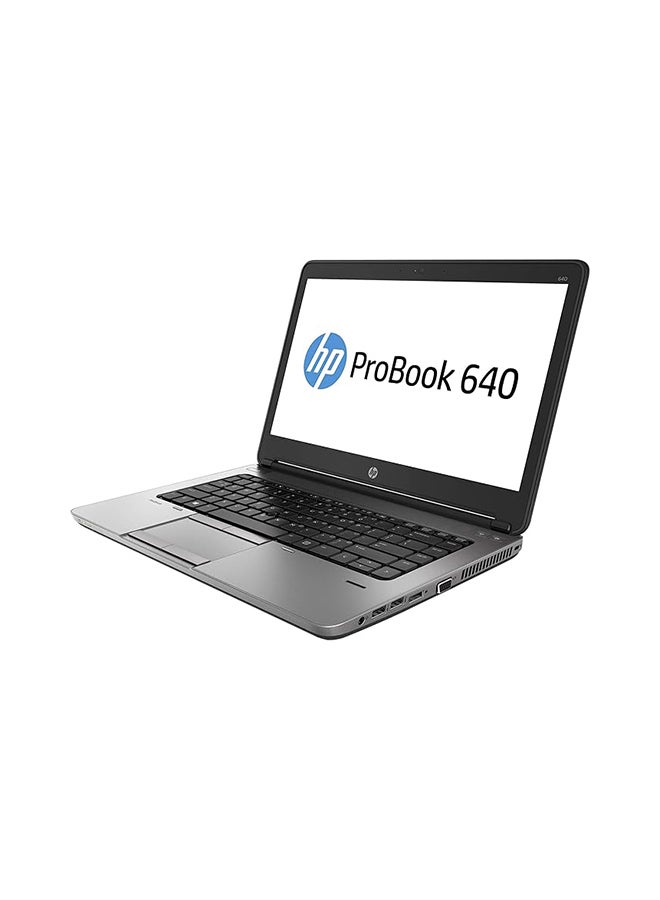 HP كمبيوتر محمول مجدد - HP ProBook 640 G1 بشاشة 14 بوصة عالية الدقة ، ومعالج كور i5 4200M / ذاكرة وصول عشوائي سعة 8 جيجابايت / محرك أقراص صلبة سعة 128 جيجابايت / بطاقة رسومات إنتل عالية الدقة اللغة الإنجليزية أسود - Image 5