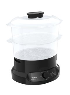 Tefal Steam cooker | Minicompact Steamer | Easy To Store | 2 Years Warranty 6 L 800 W VC139865 Black  - Image 1