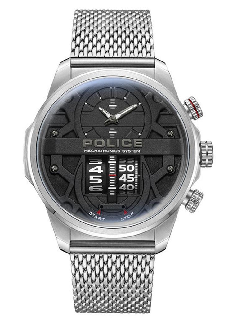 بوليس ساعة يد انالوج دائرية الشكل من الستانلس ستيل PEWJG0006504 - 44 ملم - Image 1