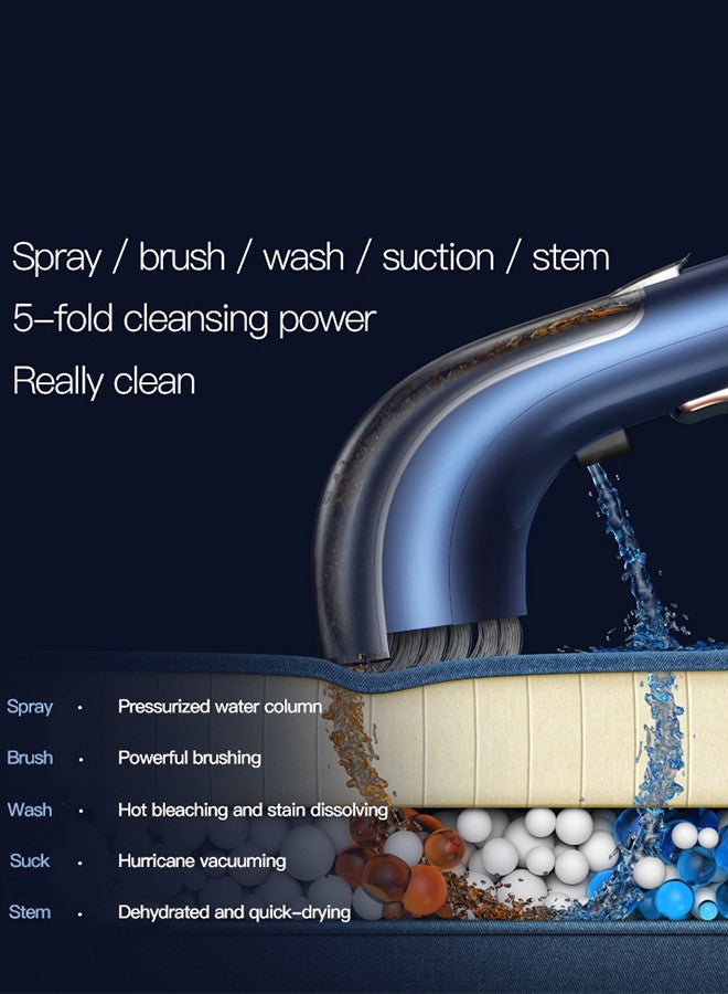 Professional Expert Deep Spot Cleaner Ultimate 1.6L Carpet & Upholstery Cleaning Solution with 850W Power, Advanced Stain Removal Technology, Powerful Suction, Large Removable Water Tanks, Versatile Anywhere Cleaning & Hot Rinsing Spray 1.6 L 850 W BY200 Blue - pnsku/N53376051A/45/_/1737092196/7d10e472-732b-43ce-9b49-7d3967149dee