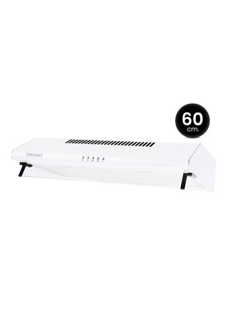 60 cm Built-in Hood, Slim Design with White Painting, Push Button, 3 Speeds, 3-Layer Aluminum Filter with Metal Handle, 2x40W Normal Lamp Bulb, Powerful 65W Motor, 220m3/h, Efficient Kitchen Ventilation Solution NCH60W White - pnsku/N53376132A/45/_/1709704667/7a4374ca-82bc-4559-a2cc-4c5cebb925f7
