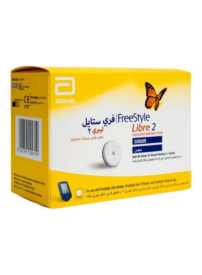 FreeStyle Libre - Pack Of 2 New 2 Flash Glucose Monitoring System Sensor Kit - Image 1