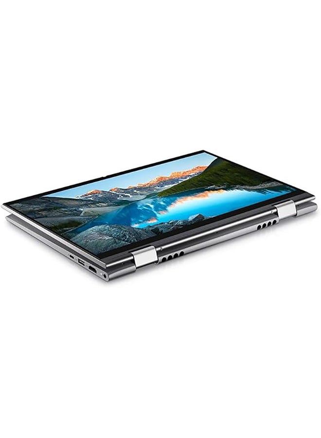 DELL - Inspiron 14 5410 Convertible 2-In-1 Laptop With 14-Inch Display, Core i3-1125G4 Processor/4GB RAM/256GB SSD/Intel UHD Graphics/Windows 11 Home English/Arabic Silver - Image 1