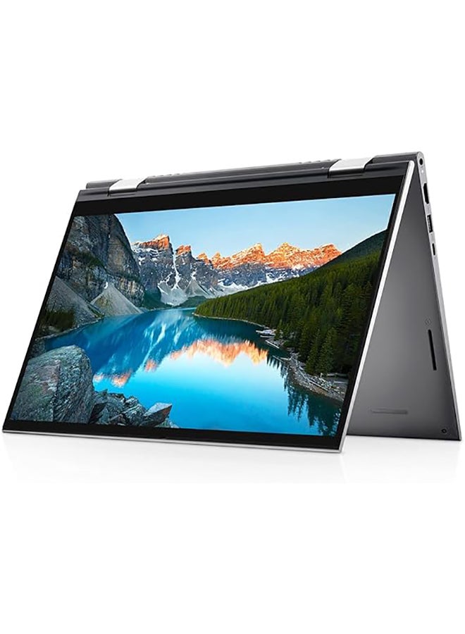 DELL - Inspiron 14 5410 Convertible 2-In-1 Laptop With 14-Inch Display, Core i3-1125G4 Processor/4GB RAM/256GB SSD/Intel UHD Graphics/Windows 11 Home English/Arabic Silver - Image 1