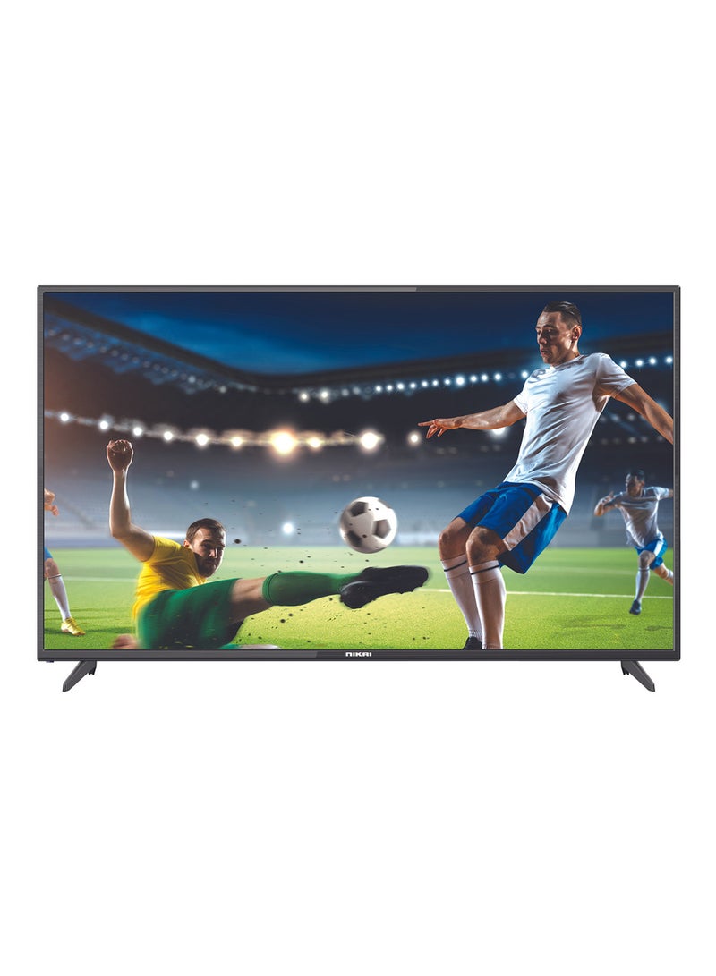 نيكاي 55-Inch Frameless 4K UHD Android Smart UHD55SLED-FL Black - Image 1