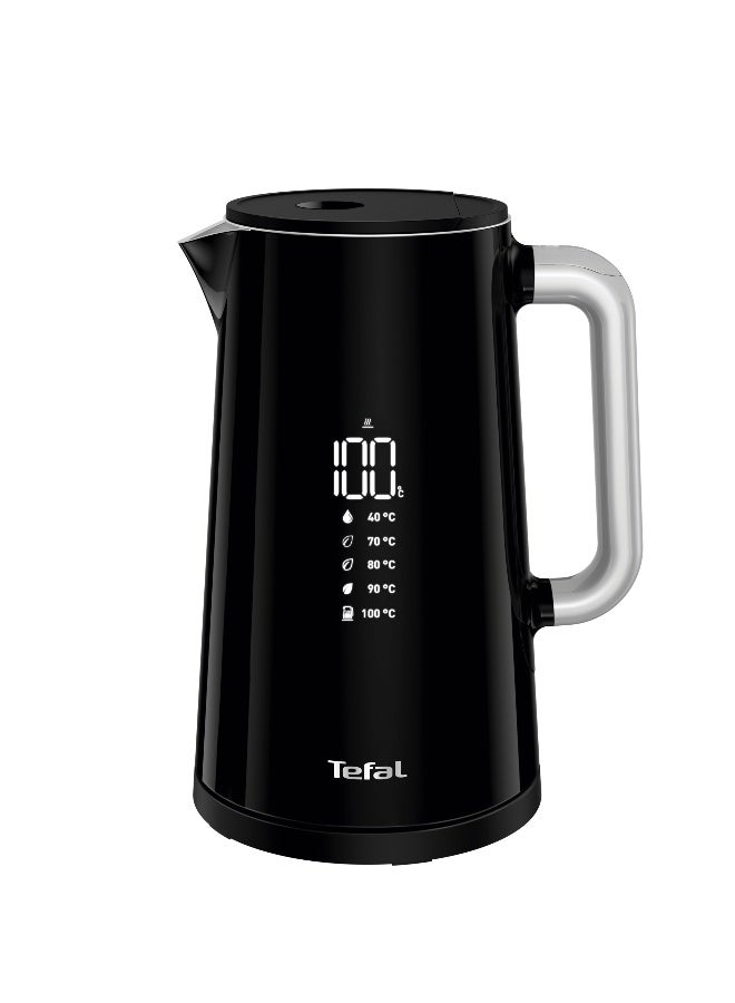 تيفال غلاية | غلاية كهربائية سمارتين لايت الرقمية | 5 اختيار درجة الحرارة | 30 دقيقة للتدفئة | إيقاف تلقائي | ضمان لمدة عامين | - Image 1