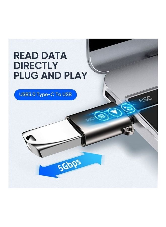 جوي روم محول Joyroom من النوع C (ذكر) إلى USB (أنثى) S-H151 - Image 2