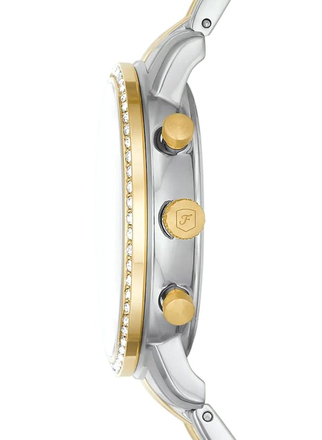 FOSSIL Neutra Chronograph Two-Tone Stainless Steel Watch - ES5216  - Image 3