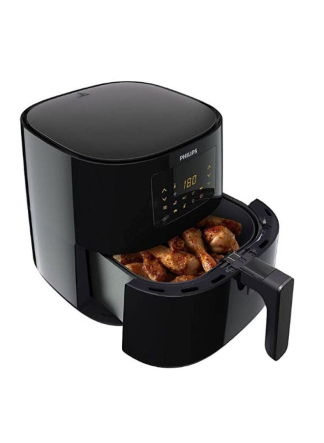 Philips - XL Capacity Digital Air fryer With Rapid Air Technology Wi Fi Connected Kitchen App Alexa Compatible 6.2 L 2000 W HD9280/91 Black - Image 1