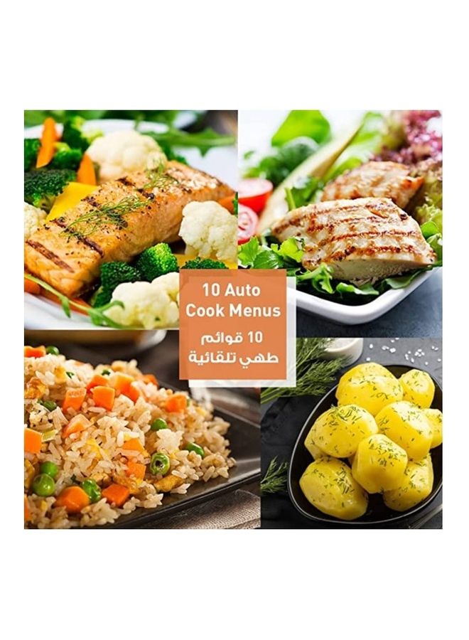 Panasonic Solo Microwave Push Open Auto-Defrost Child safety Lock Touch Operation And Quick 30 Function 25 L 900 W NN-ST34NB Black - Image 4