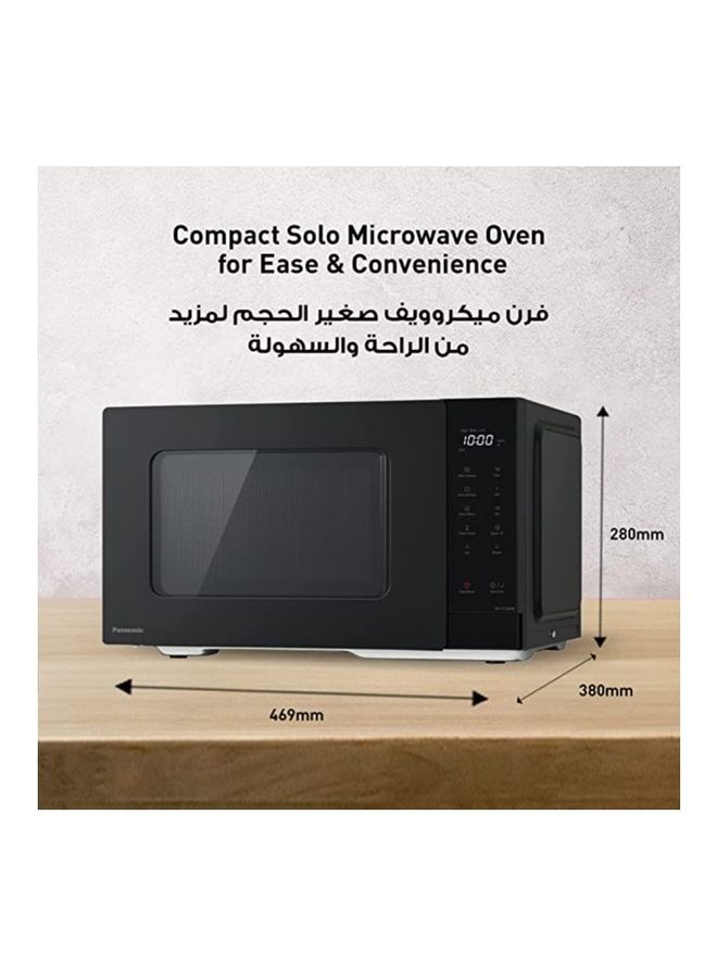 Panasonic Solo Microwave Push Open Auto-Defrost Child safety Lock Touch Operation And Quick 30 Function 25 L 900 W NN-ST34NB Black - Image 5