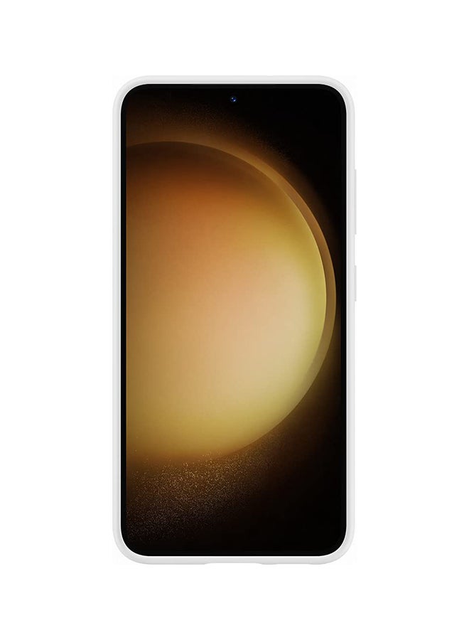 Samsung Galaxy S23 Silicone Grip Case White - Image 2