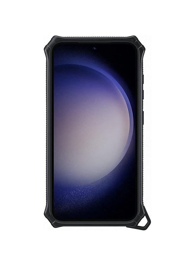 Samsung Galaxy S23 Rugged Gagdet Case Black - Image 2