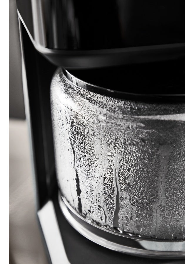 Tefal Coffee Machine | Smart'N Light Drip Coffee Maker |  Oversized Water Head Design | Perfect Brewing | 24-Hour Programmable Timer |AROMA Function | 30-Minute Auto-Off |Anti-Drip Serving While Brewing | 2 Years Warranty 1.25 L 1000 W CM600840 Black / Gray - Image 5