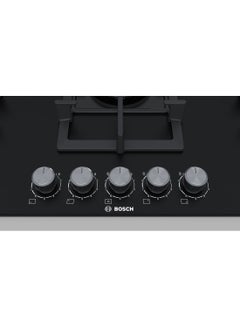 بوش Gas Hob with FlameSelect and Dual Flame Burner, 90 cm, with Precision Heat Control PPQ9B6O90M Black  - Image 2
