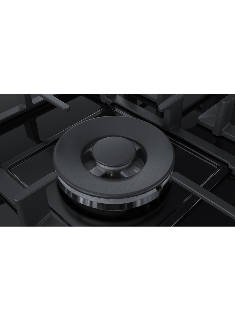 BOSCH - Gas Hob with FlameSelect and Dual Flame Burner, 90 cm, with Precision Heat Control PPQ9B6O90M Black - Image 1