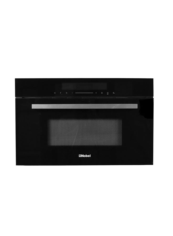 Nobel - 34L Built-in Microwave Oven, Touch Control Black Face, Stainless Steel Cavity, Microwave, Grill, Convection, End Signal & Child Safety Lock, 30 Seconds Quick Start, 10 Auto Menus, 5 Power Levels, 1100W Grill & 2300W Convection Power 34 L 1100 W NMO34BI Black - Image 1