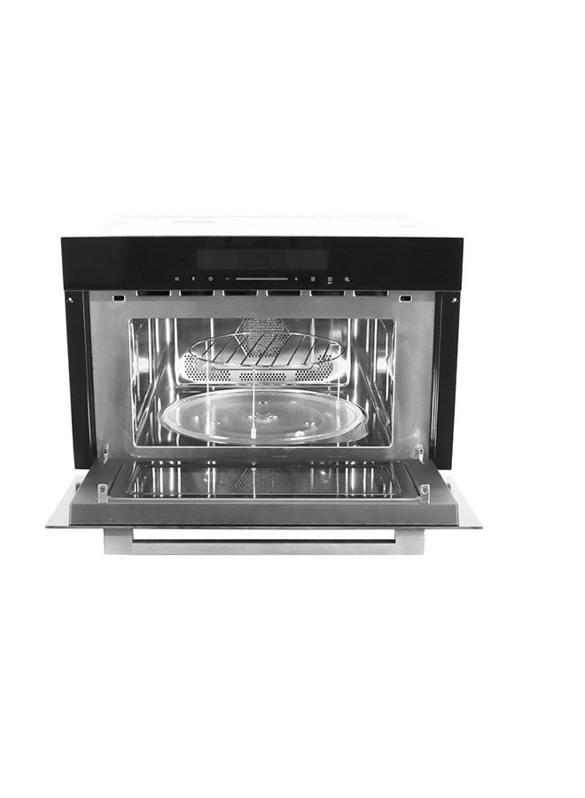 Nobel - 34L Built-in Microwave Oven, Touch Control Black Face, Stainless Steel Cavity, Microwave, Grill, Convection, End Signal & Child Safety Lock, 30 Seconds Quick Start, 10 Auto Menus, 5 Power Levels, 1100W Grill & 2300W Convection Power 34 L 1100 W NMO34BI Black - Image 1