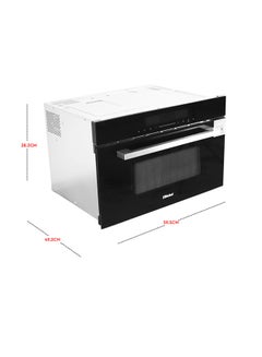 Nobel 34L Built-in Microwave Oven, Touch Control Black Face, Stainless Steel Cavity, Microwave, Grill, Convection, End Signal & Child Safety Lock, 30 Seconds Quick Start, 10 Auto Menus, 5 Power Levels, 1100W Grill & 2300W Convection Power 34 L 1100 W NMO34BI Black  - Image 3