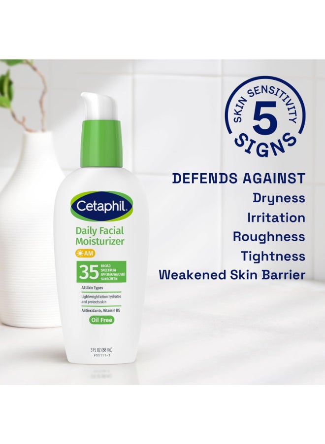 سيتافيل مرطب يومي للوجه خالي من الزيوت مع عامل حماية من الشمس SPF 35  - Image 4
