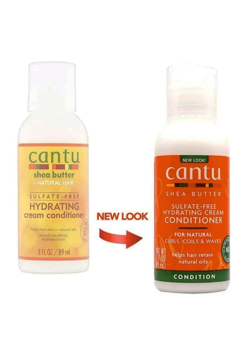 Cantu Sulfate Free Moisturizing Cream Conditioner Shea Butter 89ml - Image 2