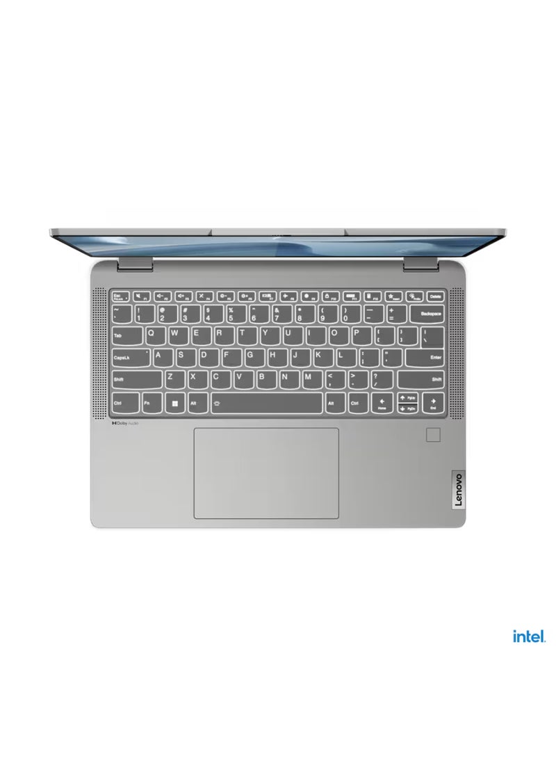 Lenovo Ideapad Flex 5 14Iau7, 2-In-1 (Upgraded Version) Laptop, Intel Core I7-1255U, 8Gb Ram, 512Gb Ssd, 14-Inch Touchscreen, Windows 11 - English Storm Gray