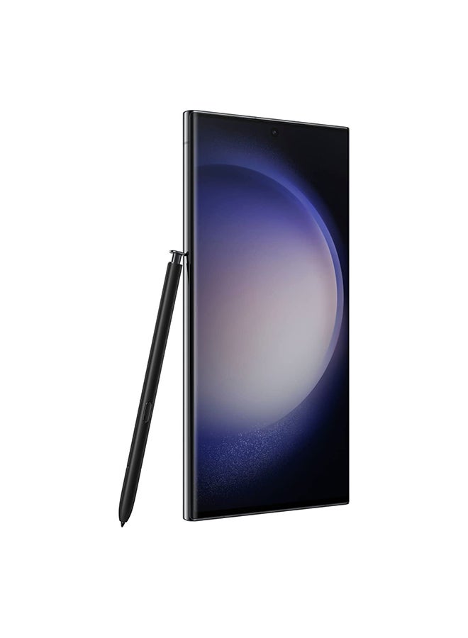 سامسونج هاتف Galaxy S23 Ultra 5G ثنائي الشريحة بلون أسود فانتوم وذاكرة وصول عشوائي (RAM) سعة 12 جيجابايت وسعة 256 جيجابايت - إصدار عالمي - Image 4