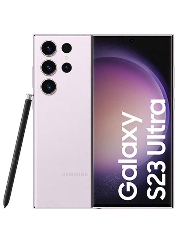 Samsung Galaxy S23 Ultra 5G Dual SIM Lavender 12GB RAM 256GB - International Version - Image 1