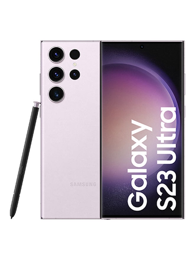 Samsung Galaxy S23 Ultra 5G Dual SIM Lavender 12GB RAM 256GB - International Version - Image 1