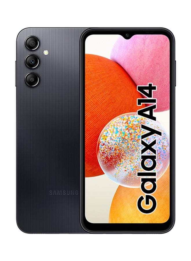 Samsung Galaxy A14 Dual Sim Black 4GB RAM 64GB 4G - Middle East Version - Image 1