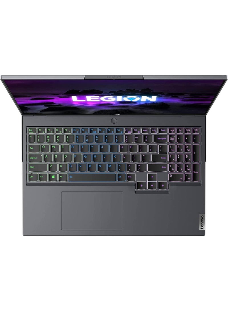 Lenovo Legion 5 Pro 16ACH6H (Upgraded Version) Laptop With 16-Inch WQXGA Display, Ryzen 7 5800H Processor / 16GB RAM / 1TB SSD / 6GB NVIDIA GeForce RTX 3060 Graphics / Win 11 Home / Arabic Storm Grey Arabic Storm Grey  - Image 4
