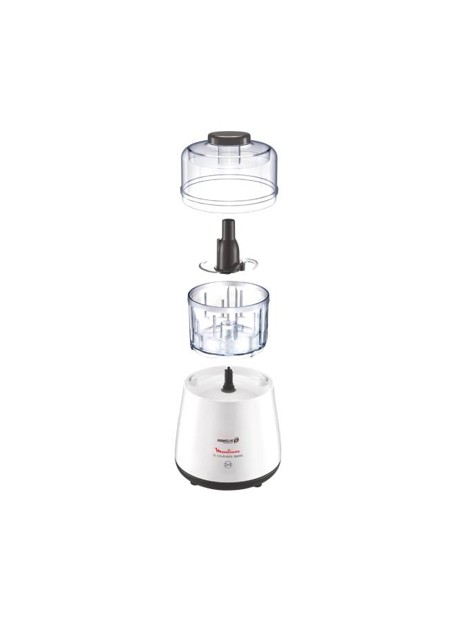 Moulinex - Moulinex La Moulinette Chopper With Blender 1000 W DPA241EG white - Image 1