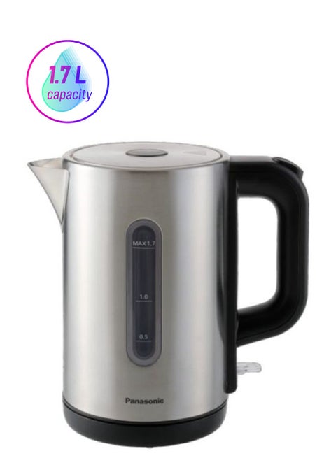 Kettle With Cylindrical Body 1.7 L 2200 W NC-K301STB Silver