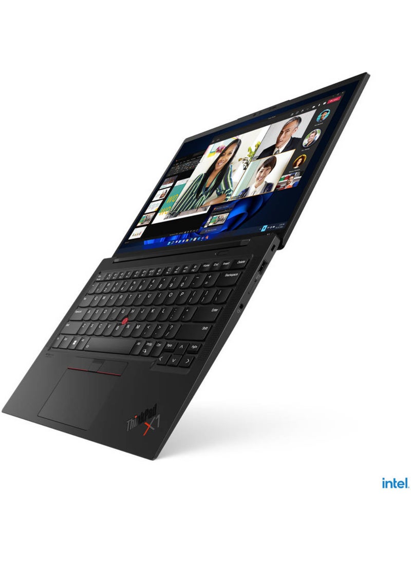 Lenovo (Upgraded Version) X1 Carbon Gen 10, 14 Inch WUXGA 1920x1200 Display Intel Core i7-1255U 4.7GHz 16GB RAM 1TB SSD Fingerprint Reader Intel Iris Xe Graphics Backlit Arabic KB 3 years Carry-In English/Arabic Black English/Arabic Black - Image 3