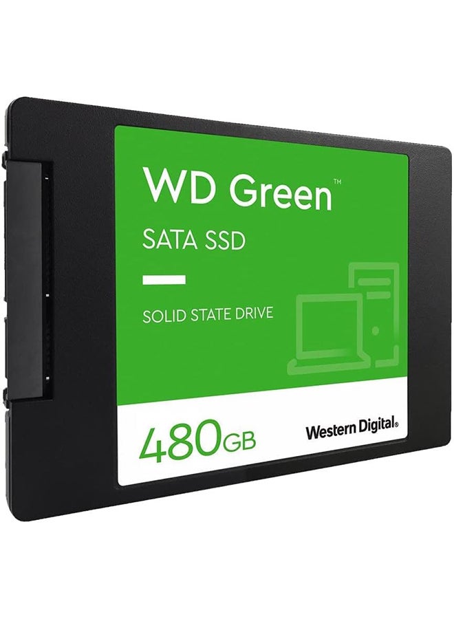 WD - Internal SSD Solid State Drive - SATA III 6 Gb/s, 2.5"/7mm, Up to 545 MB/s - WDS480G3G0A 480 GB - Image 1