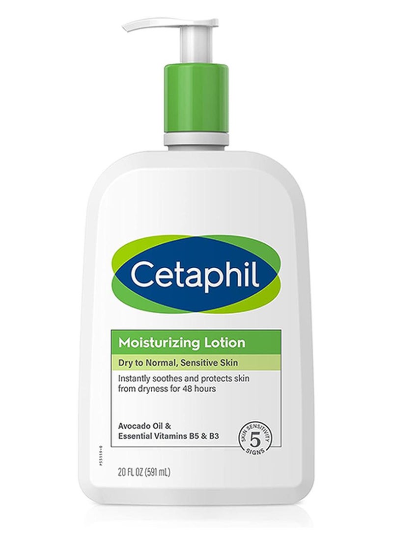 Cetaphil Moisturizing Lotion Dry To Normal Sensitive Skin 591ml - Image 1