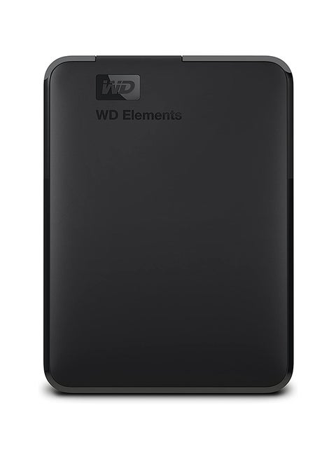 محرك الأقراص الصلبة الخارجي المحمول WD Elements سعة 5 تيرابايت، USB 3.0 - WDBU6Y0050BBK-WESN 5 تيرابايت 5 TB