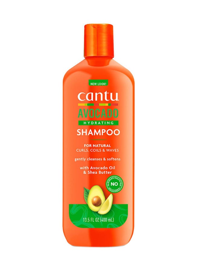 Cantu Avocado Shampoo 13.5 Ounce Pack Of 2 400+400ml  - Image 1