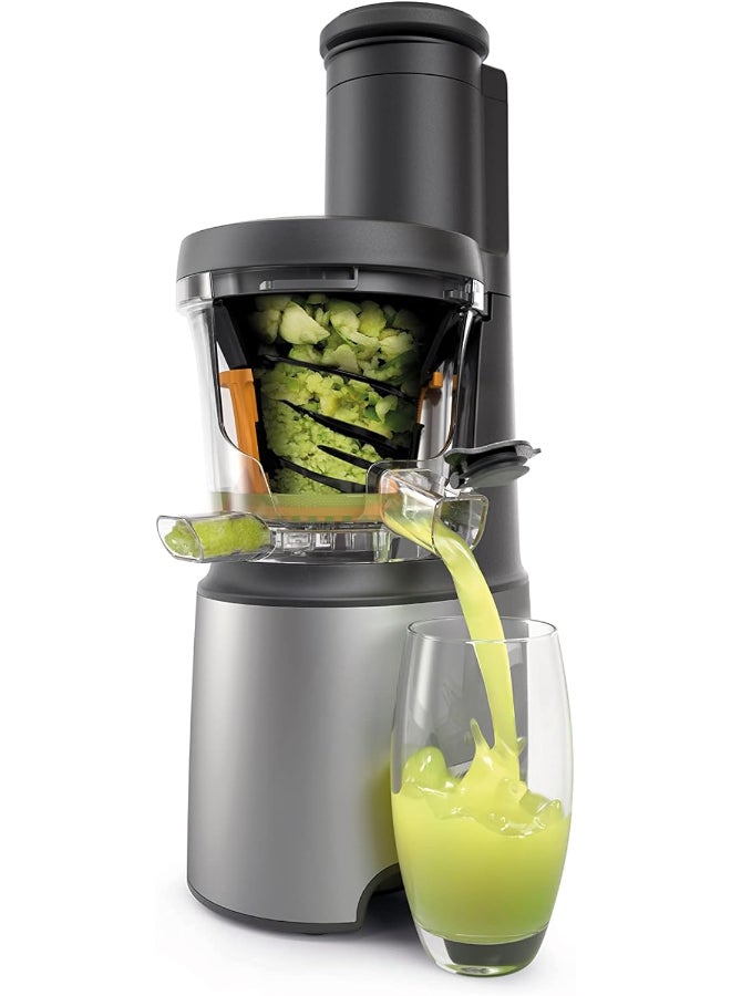 كينوود عصارة بيور جوس XL سعة 0.6 لتر وقوة 230.0 وات OWJMP85.000SI فضي 0.6 L 230 W JMP85.000SI لون فضي - Image 2