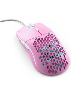 جلوريوس ماوس الألعاب السلكي Glorious Model O-Minus - ماوس الألعاب خفيف الوزن RGB 58g - مستشعر Pixart PMW-3360 - إصدار محدود - PINK FORGE  - Image 2